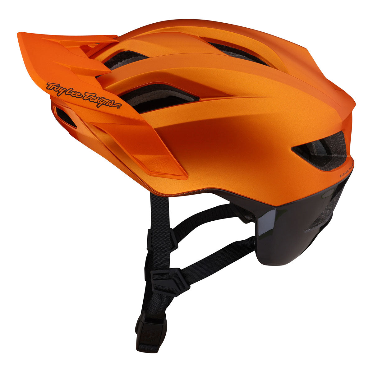 Troy Lee Designs Flowline SE Helmet - Radian Orange/Dark Gray