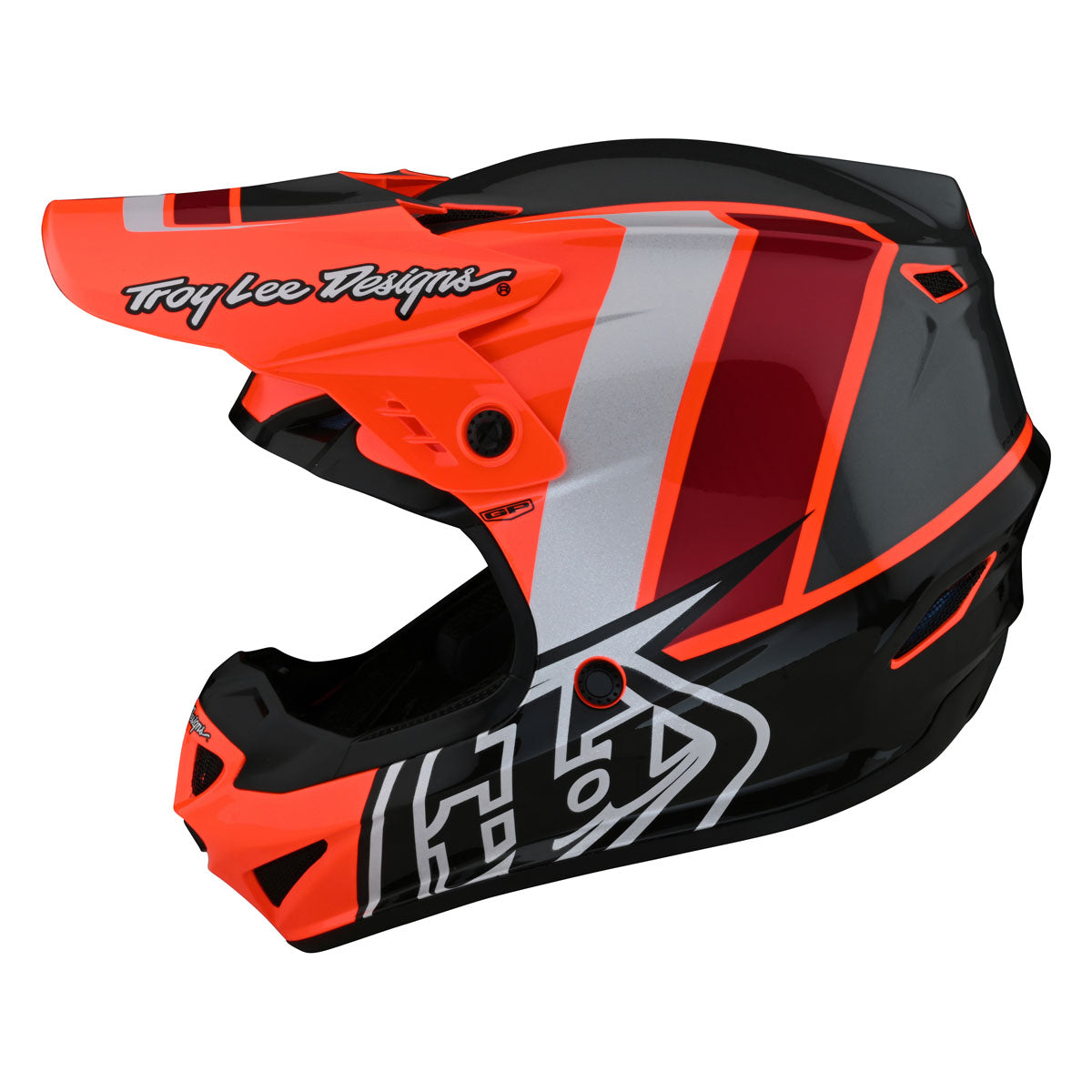 Troy Lee Designs GP Helmet - Nova CLOSEOUT - Glo Orange