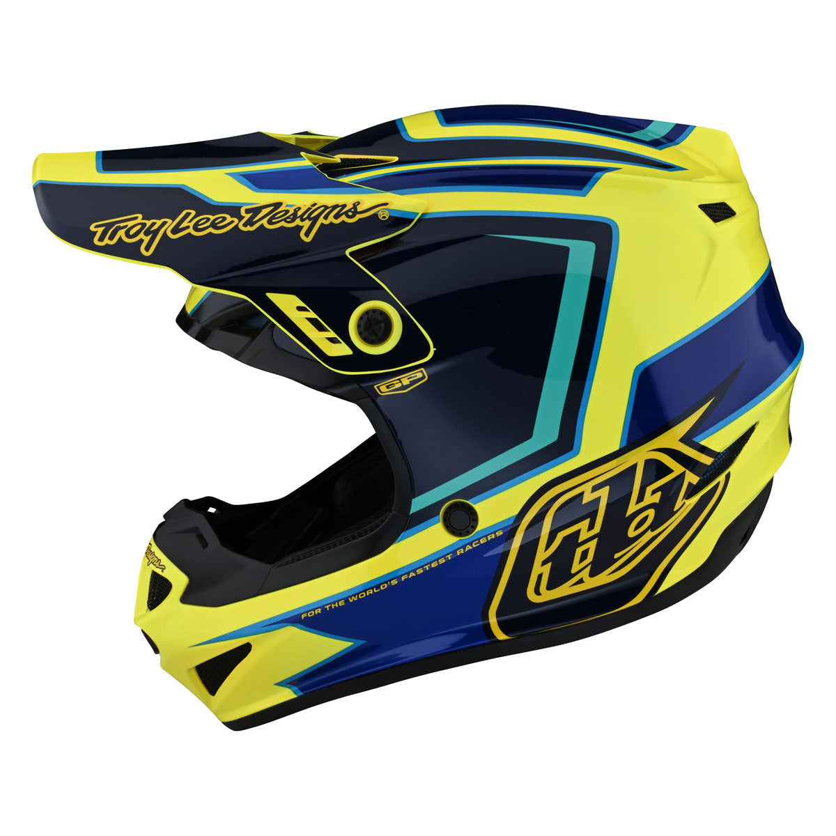 Troy Lee Designs GP Helmet - RITN CLOSEOUT - Yellow