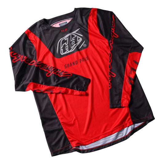 Troy Lee Designs GP Pro Jersey - Blends Camo - Red / Black