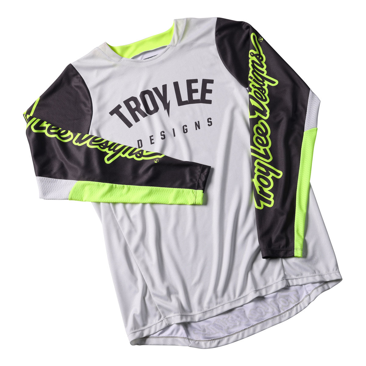 Troy Lee Designs GP Pro Jersey - Boltz - Fog / Flo Yellow