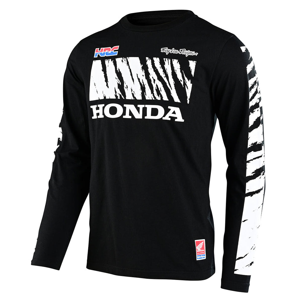 Troy Lee Designs CR 250 Long Sleeve Tee CLOSEOUT - Black 