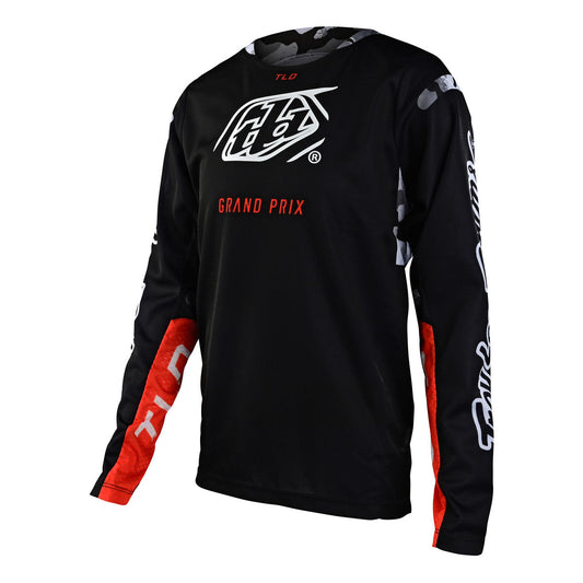 Troy Lee Designs Youth GP Pro Jersey - Blends - Camo Black / White