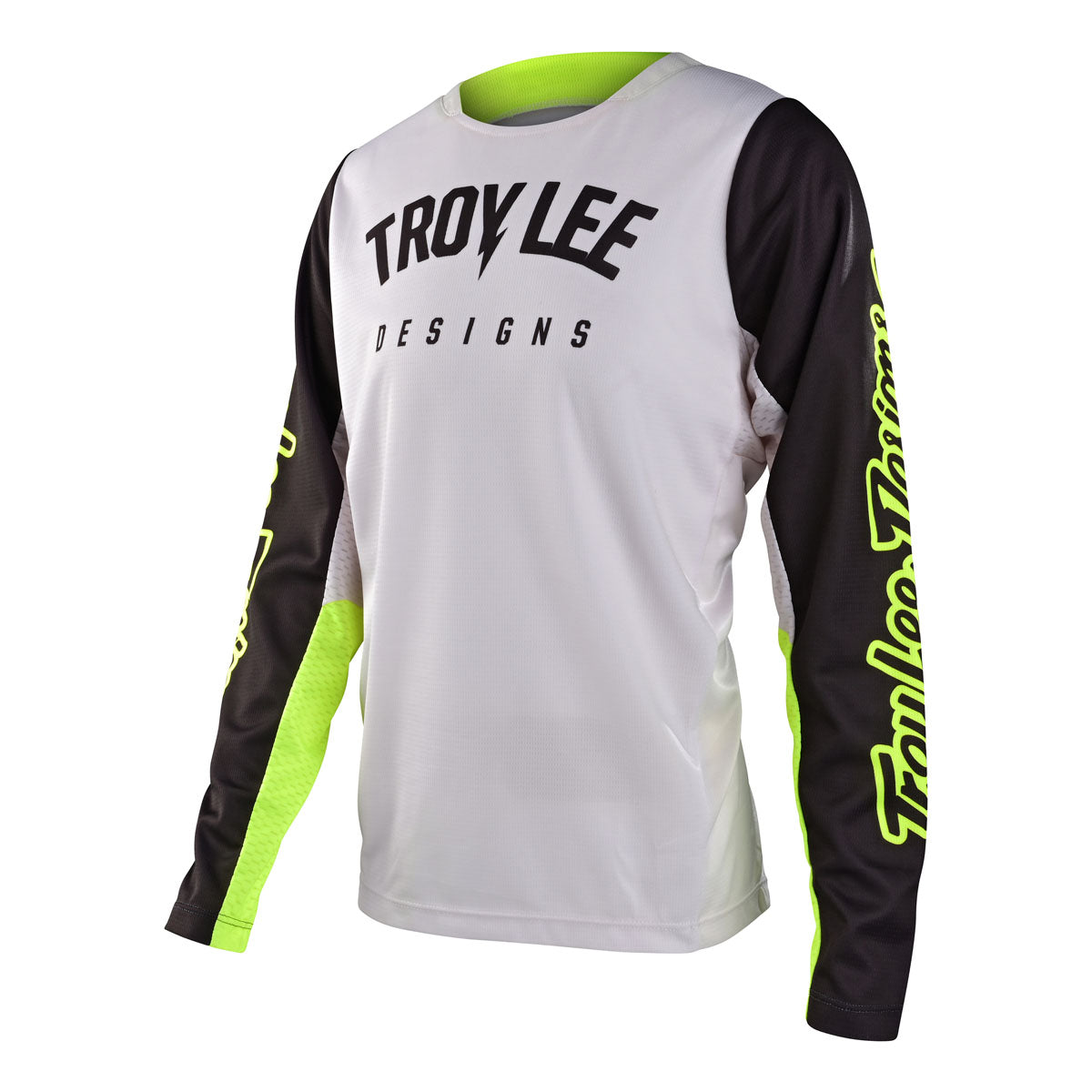 Troy Lee Designs Youth GP Pro Jersey - Boltz - Fog / Flo Yellow