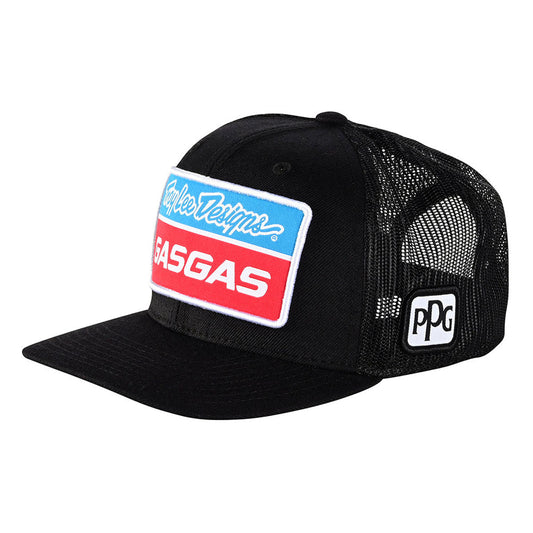 Troy Lee Designs Gasgas Team Curved Snapback Hat CLOSEOUT - 