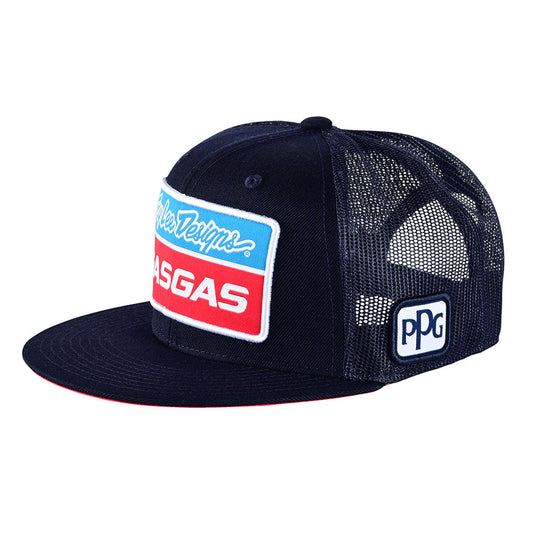 Troy Lee Designs Gasgas Team Snapback Hat CLOSEOUT - 