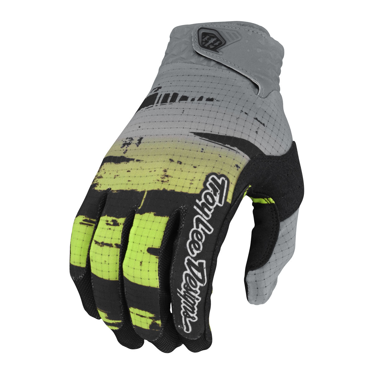 Troy Lee Designs Air Gloves - Brushed - Black/Glow Green