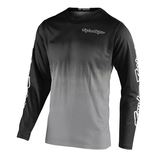 Troy Lee Designs GP Jersey - Stain'D - Black / Gray