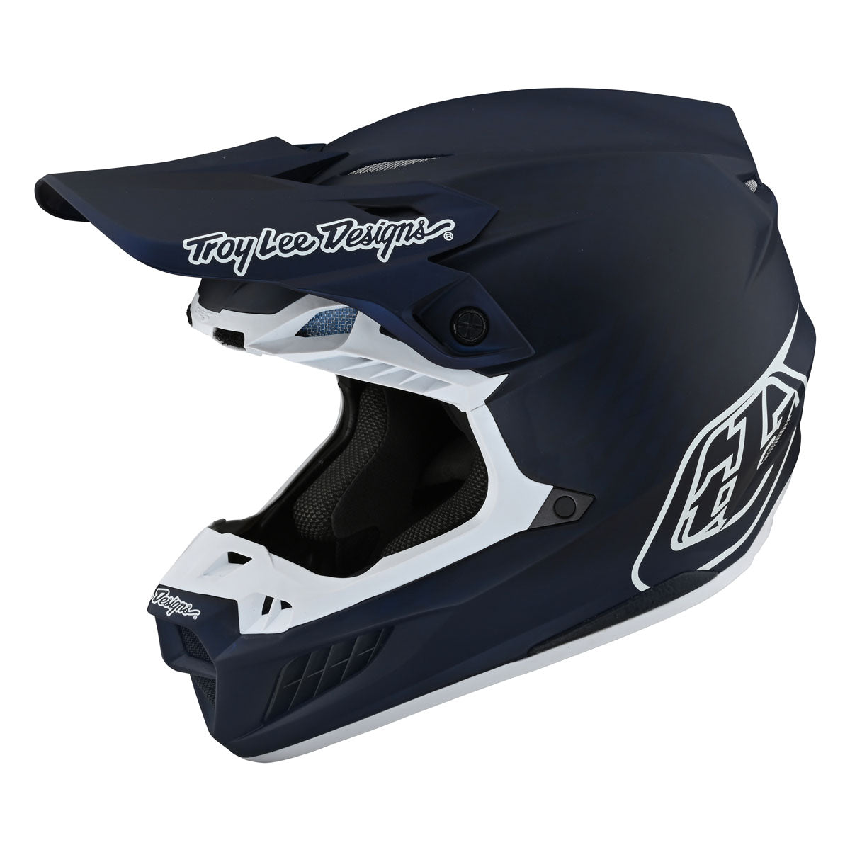 Troy Lee Designs SE5 Carbon Helmet w/ MIPS - Stealth - Navy