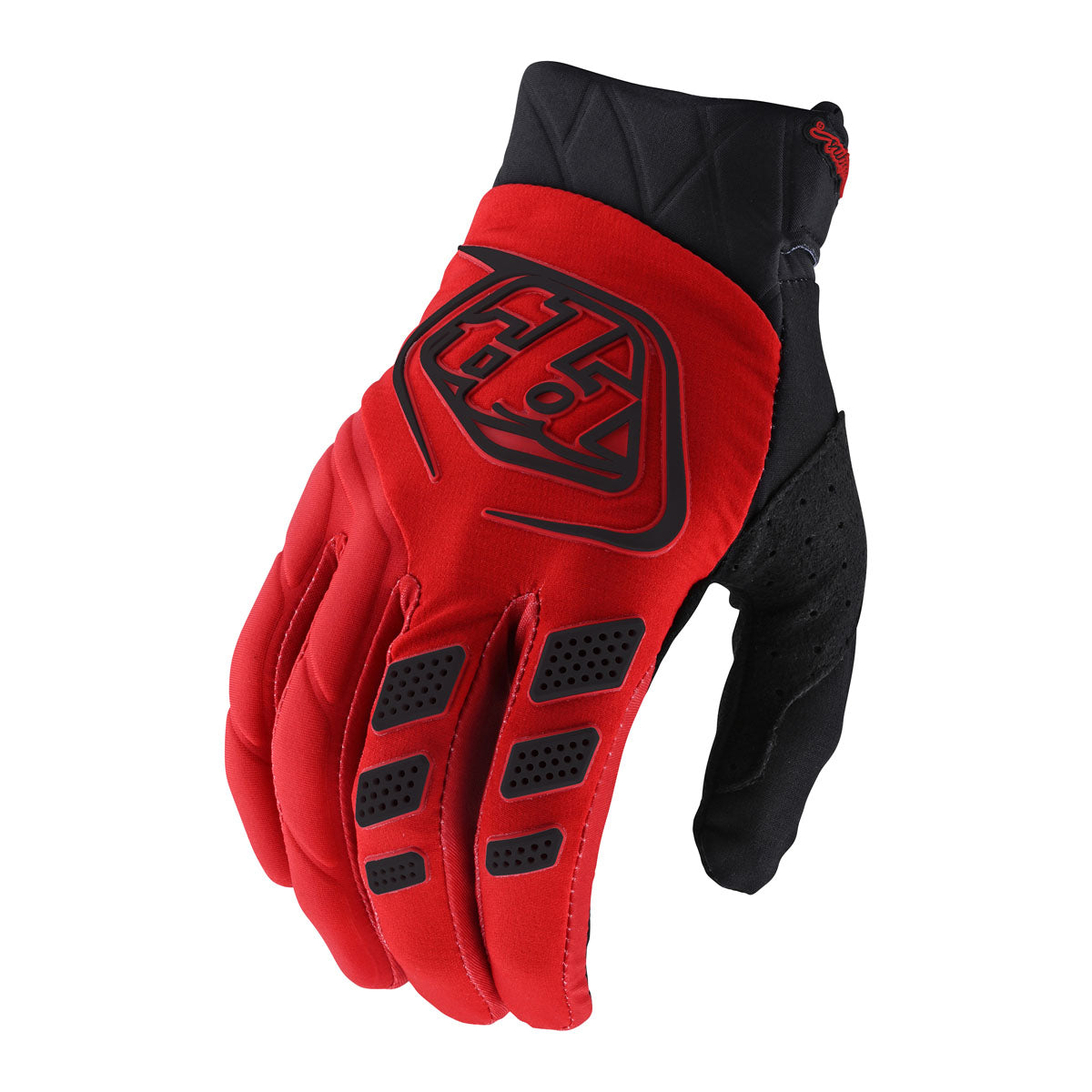 Troy Lee Designs Revox Gloves - Solid CLOSEOUT - Red