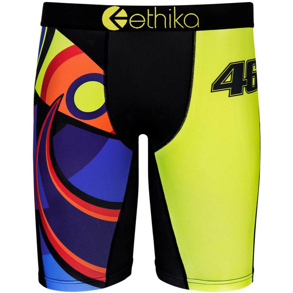 Ethika The Staple Valentino Rossi Winner Circle Underwear - Black/Yellow