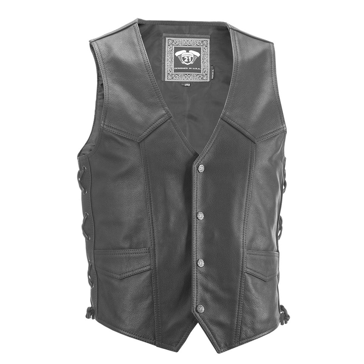 Highway 21 Six Shooter Vest - Black