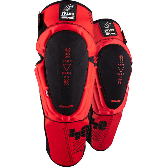 EVS TP199 Knee/Shin Guard - Red