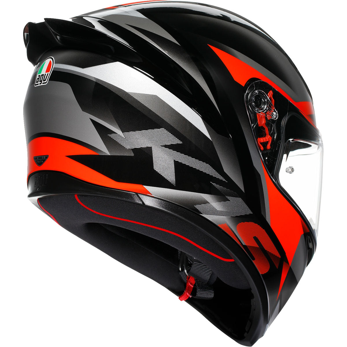 agv-k1-s-fastlap-helmet-black-gray-red