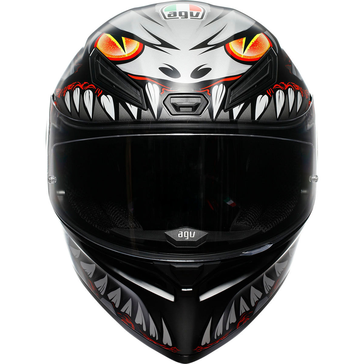 agv-k1-s-lyzard-helmet-matte-black-gray-red