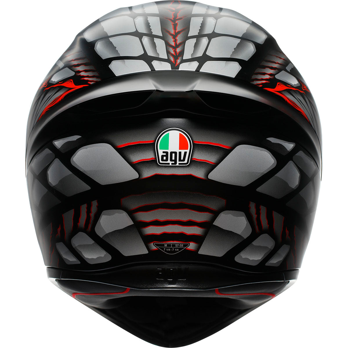 agv-k1-s-lyzard-helmet-matte-black-gray-red