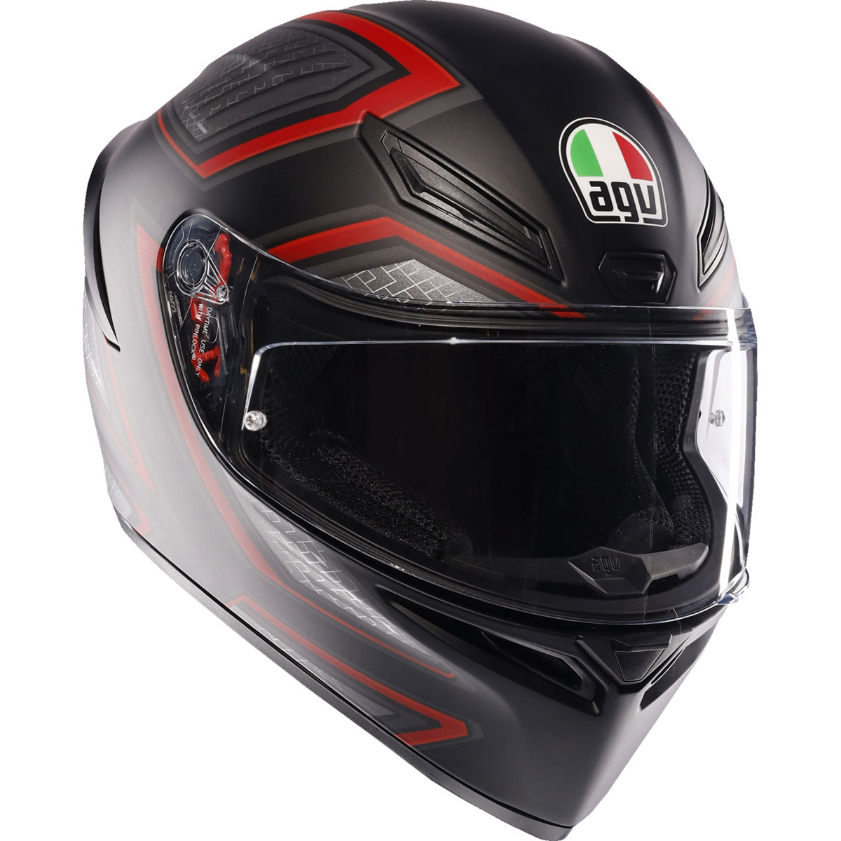 AGV K1 S Sling Helmet - Matte Black/Red