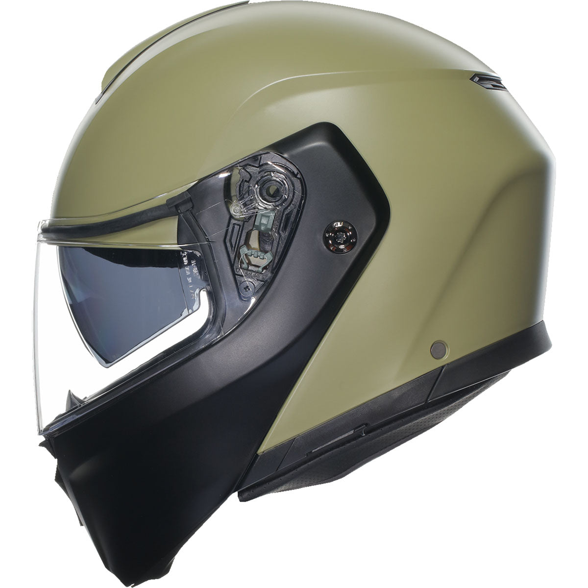 AGV Streetmodular Mono Helmet - Matte Pastello Green/Black