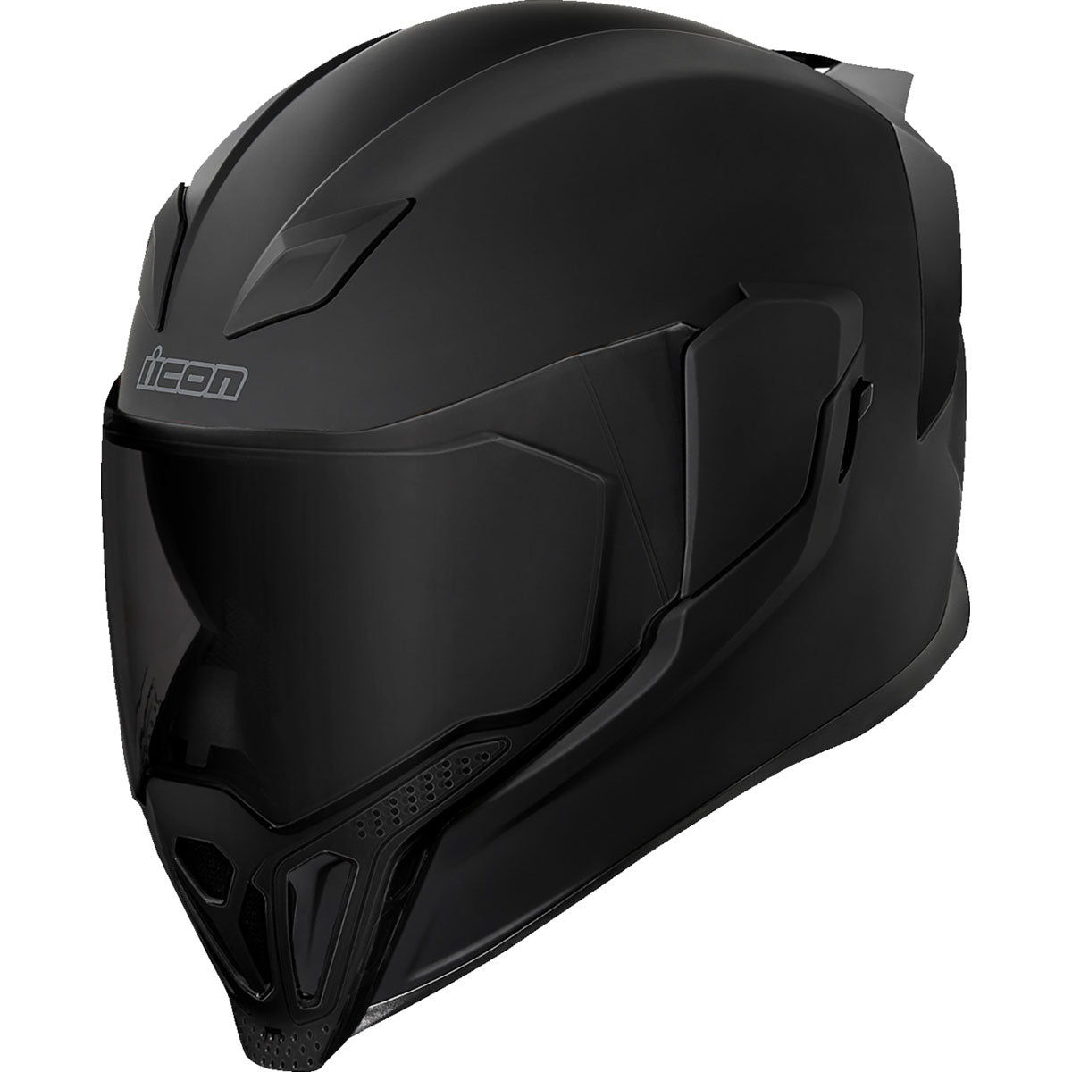 Icon Airflite Dark Rubatone Helmet - Black