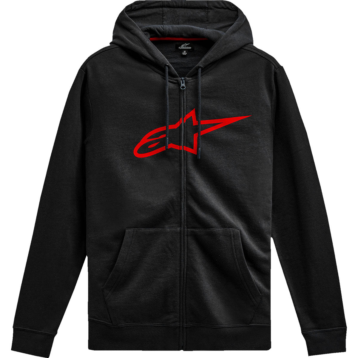 Alpinestars Ageless V3 Zip Hoodie - Black/Red