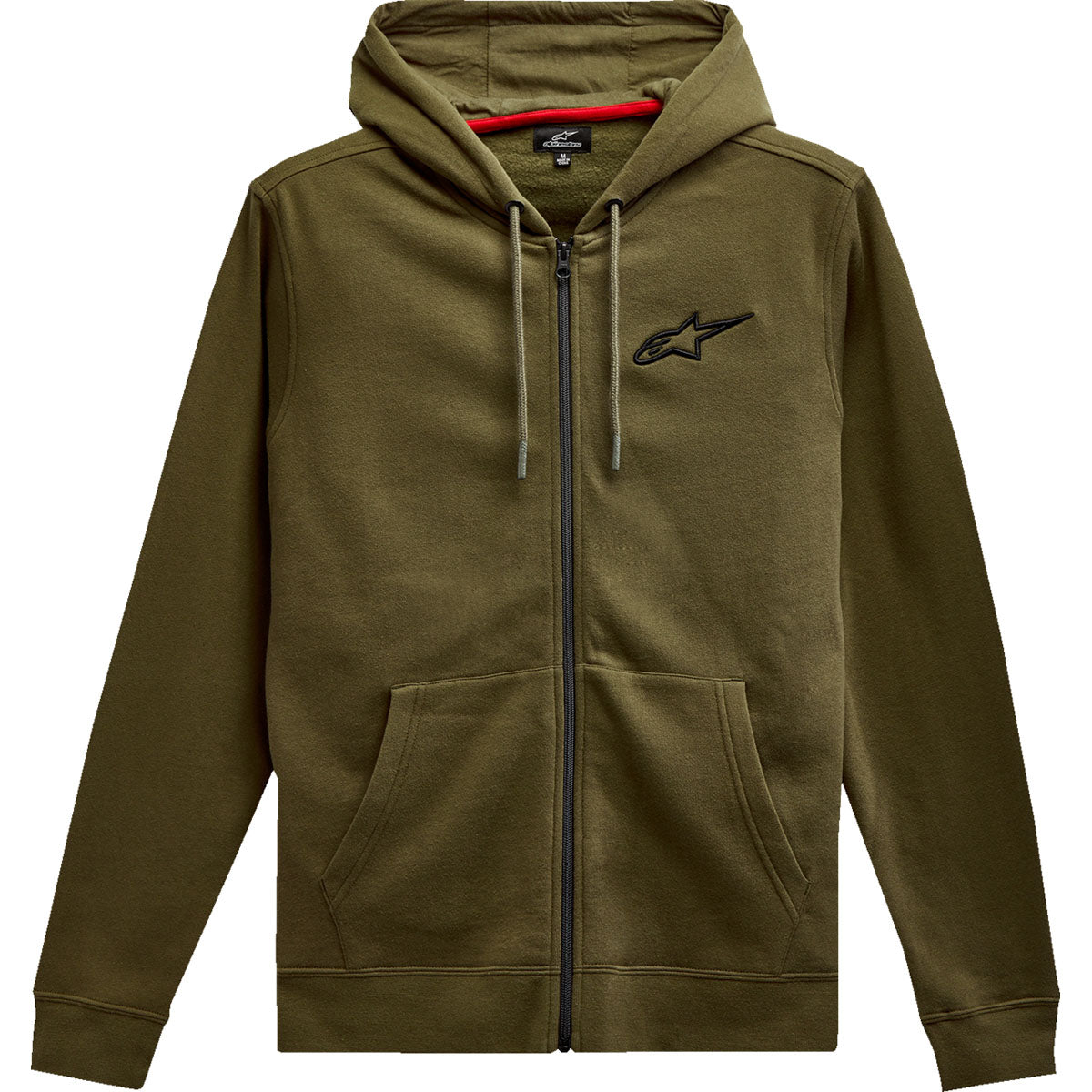 Alpinestars Ageless Zip Hoodie - Military/Black