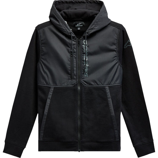 Alpinestars Aligned Zip Hoodie - Black/Black