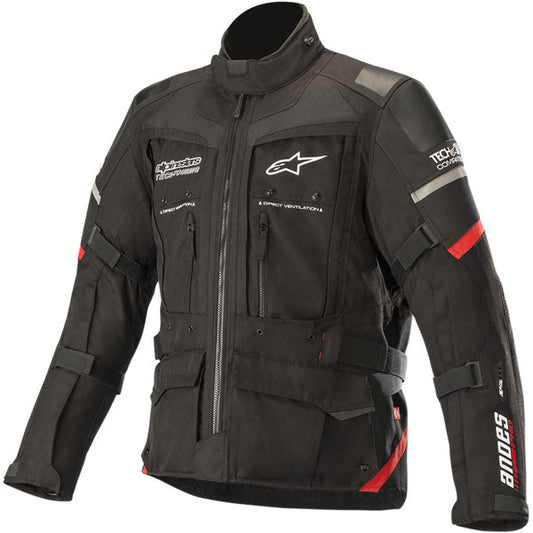 Alpinestars Andes Pro Drystar Motorcycle Jacket - Black/Red