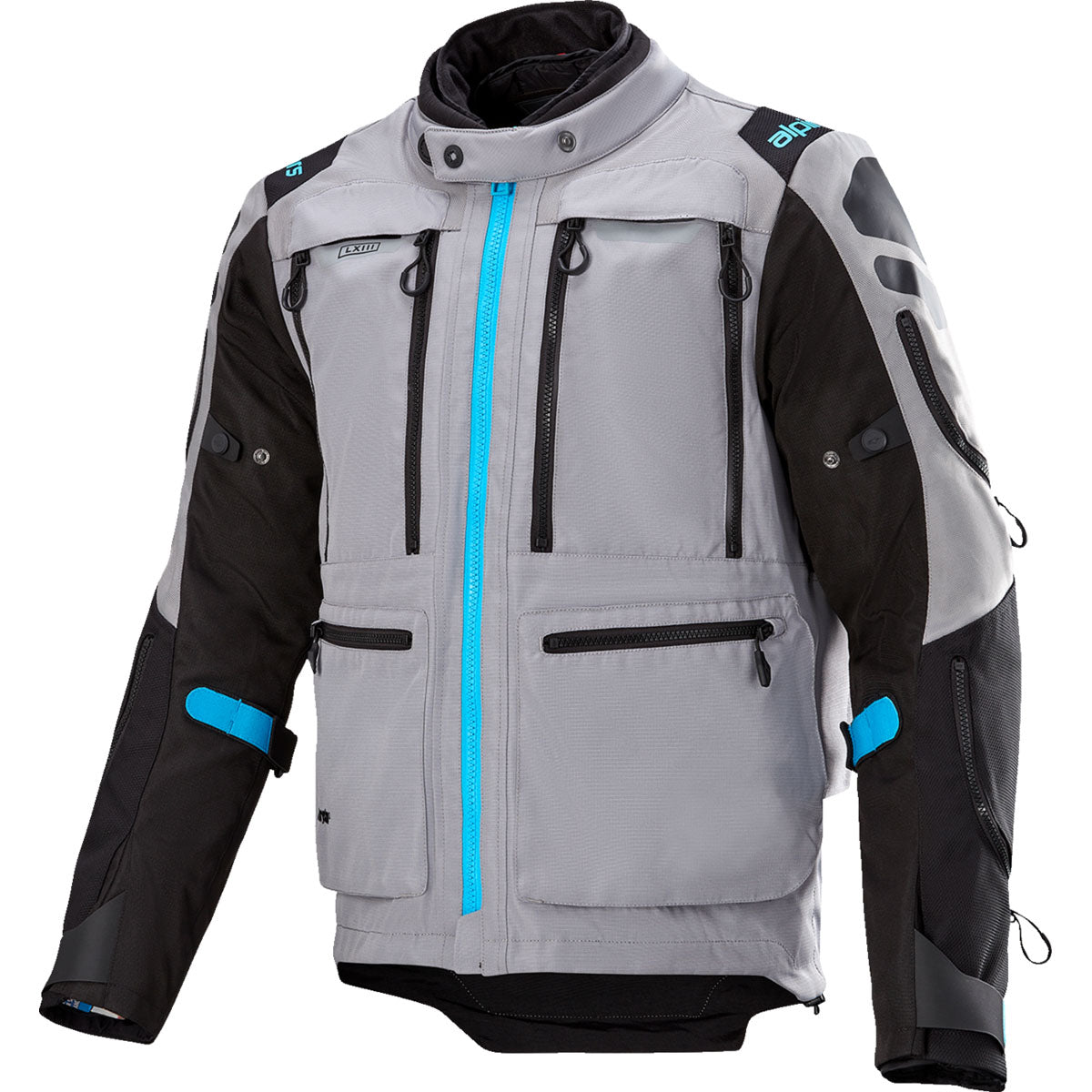 Alpinestars Ardent 3in1 Adventure Touring Jacket - Gray/Black/Blue