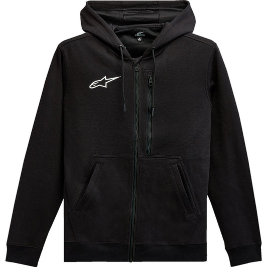 Alpinestars Asymmetrical Zip-up Hoodie - Black