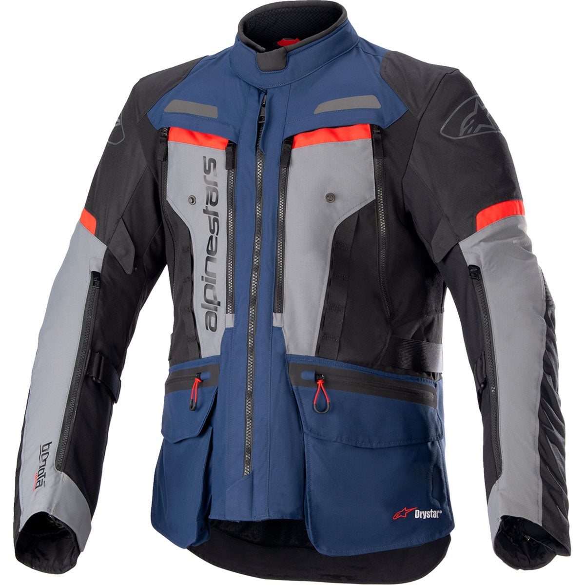 Alpinestars Bogota Pro Drystar Jacket - Dark Blue/Black/Bright Red