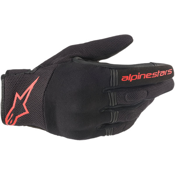 Alpinestars Copper Motorcycle Gloves - Black/Red