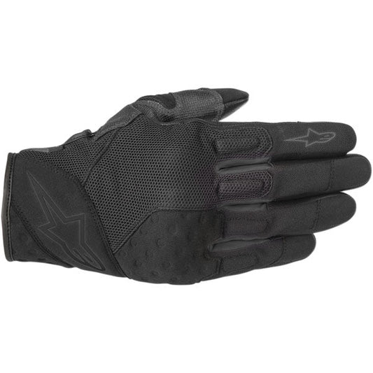 Alpinestars Crossland Motorcycle Gloves CLOSEOUT - Black/Black