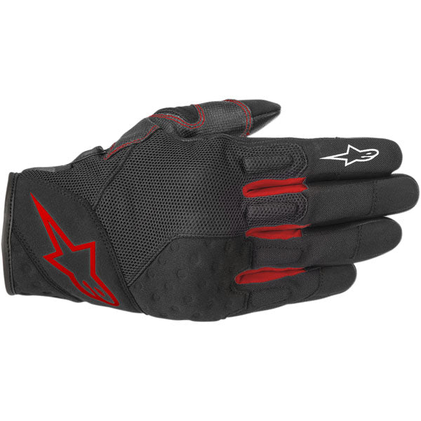 Alpinestars Crossland Motorcycle Gloves - Black/Red