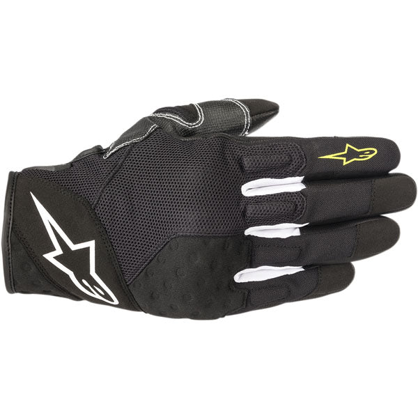 Alpinestars Crossland Motorcycle Gloves CLOSEOUT - Black/Yellow