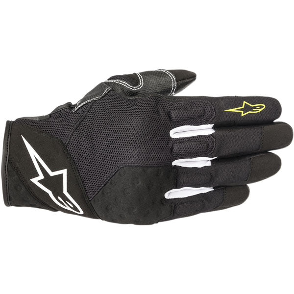 Alpinestars Crossland Motorcycle Gloves - Black/Yellow