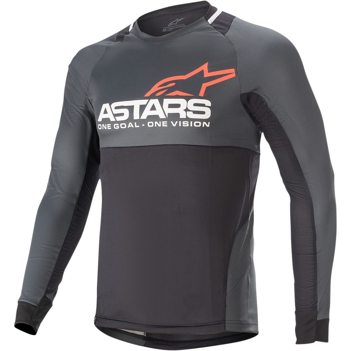 Alpinestars Drop 8.0 Long-Sleeve Jersey - Black/Coral