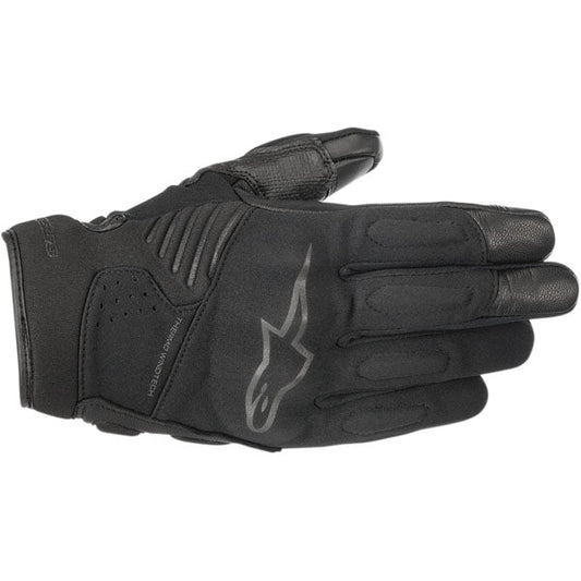 Alpinestars Faster Motorcycle Gloves - Black/Black