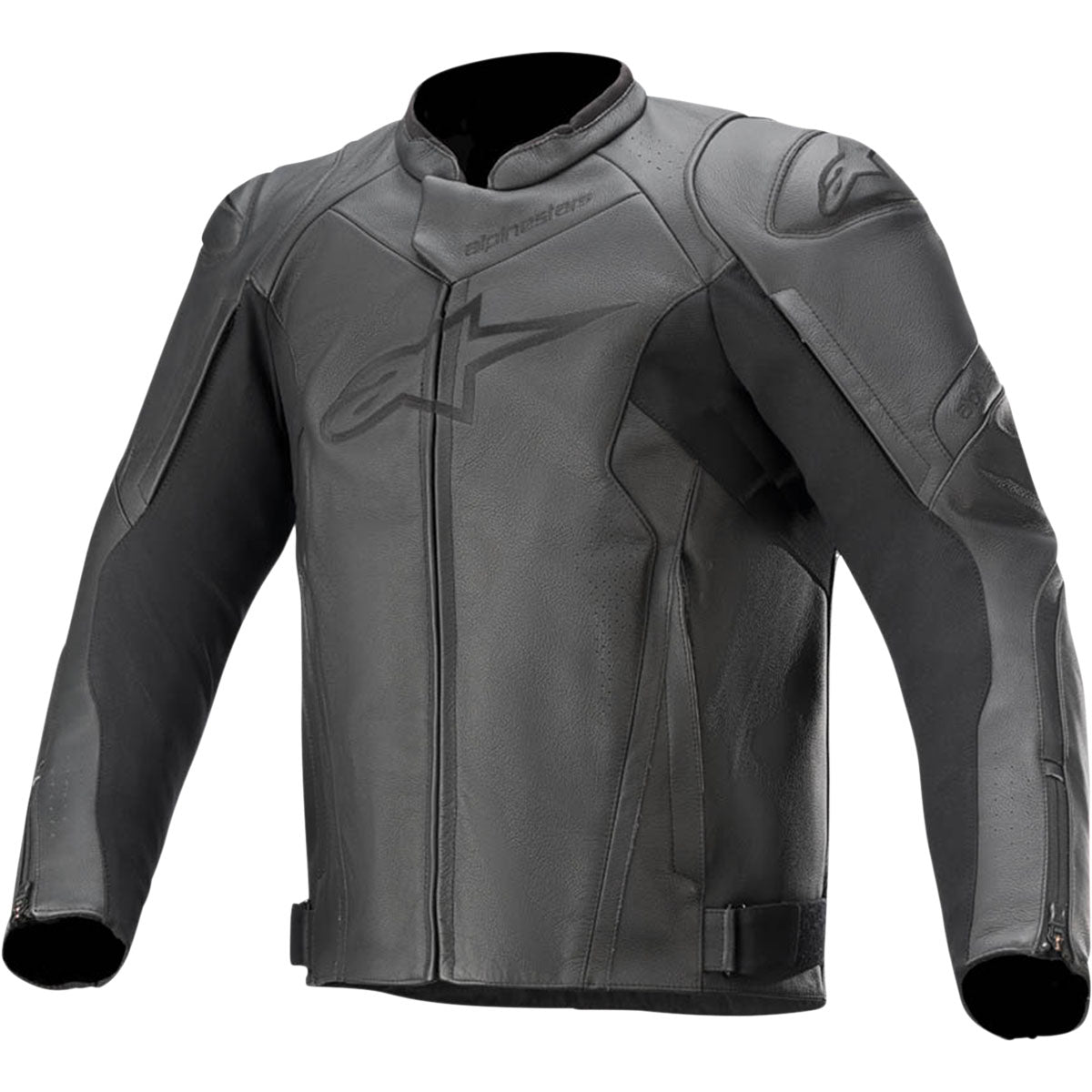 Alpinestars Faster v2 Leather Jacket - Black