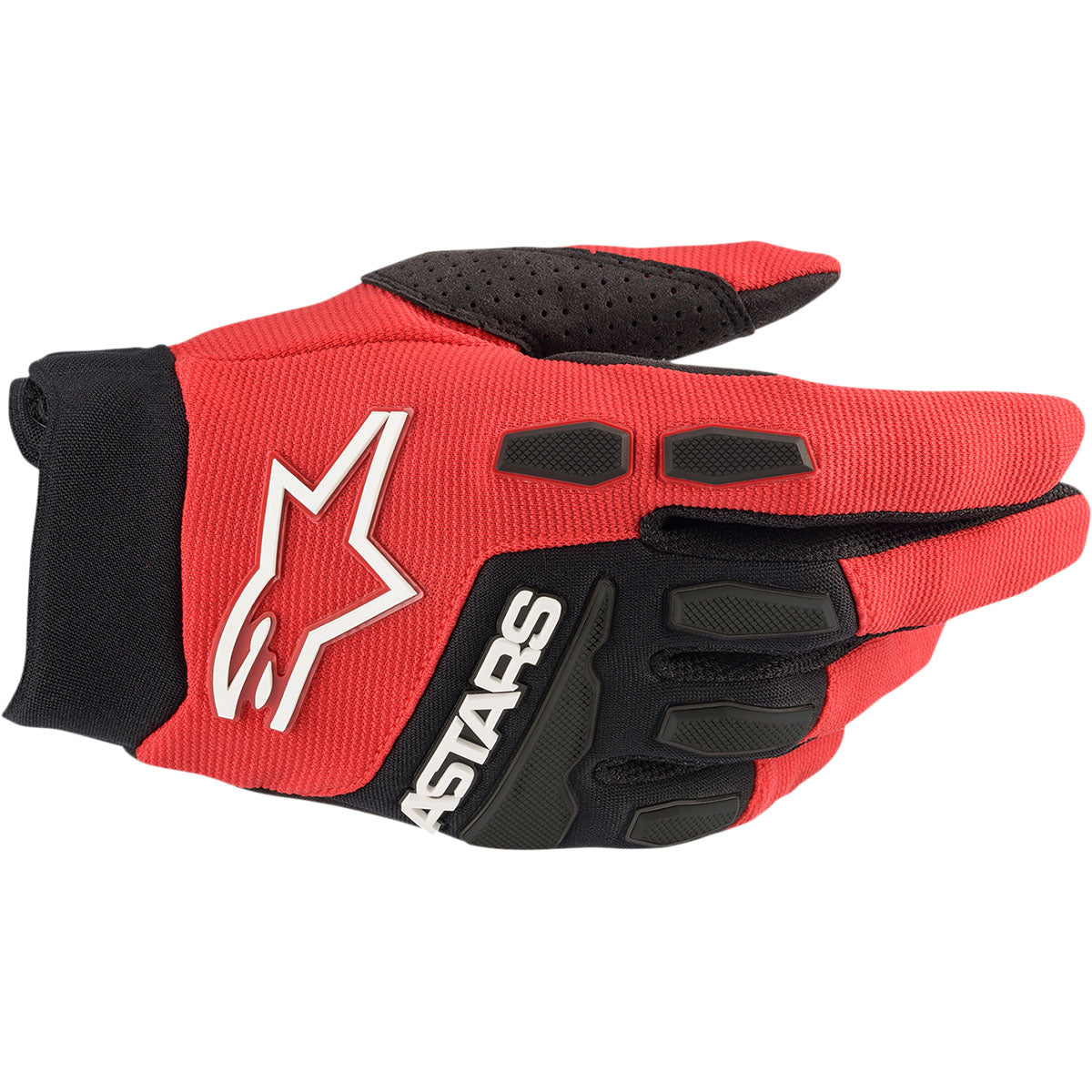 Alpinestars Full Bore Gloves - Bright Red/Black