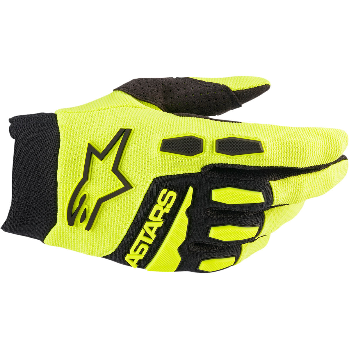 Alpinestars Full Bore Gloves - Fluo Yellow/Black