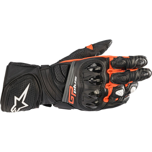 Alpinestars GP Plus R v2 Gloves - Black/Fluo Red