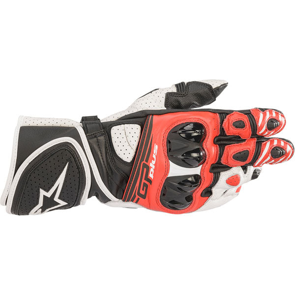 Alpinestars GP Plus R V2 Motorcycle Gloves - Black/White/Red