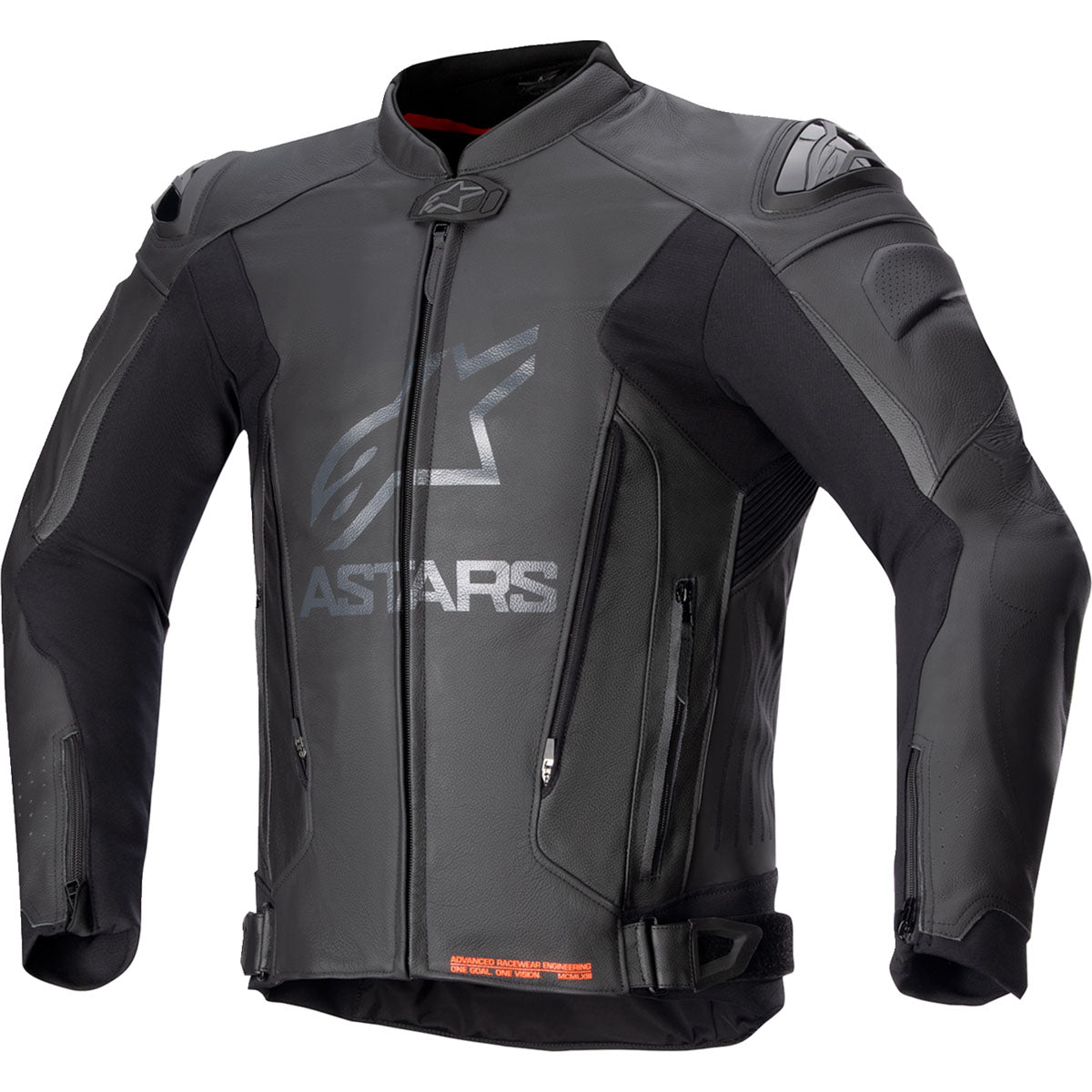 Alpinestars GP Plus R v4 Leather Jacket - Black/Black