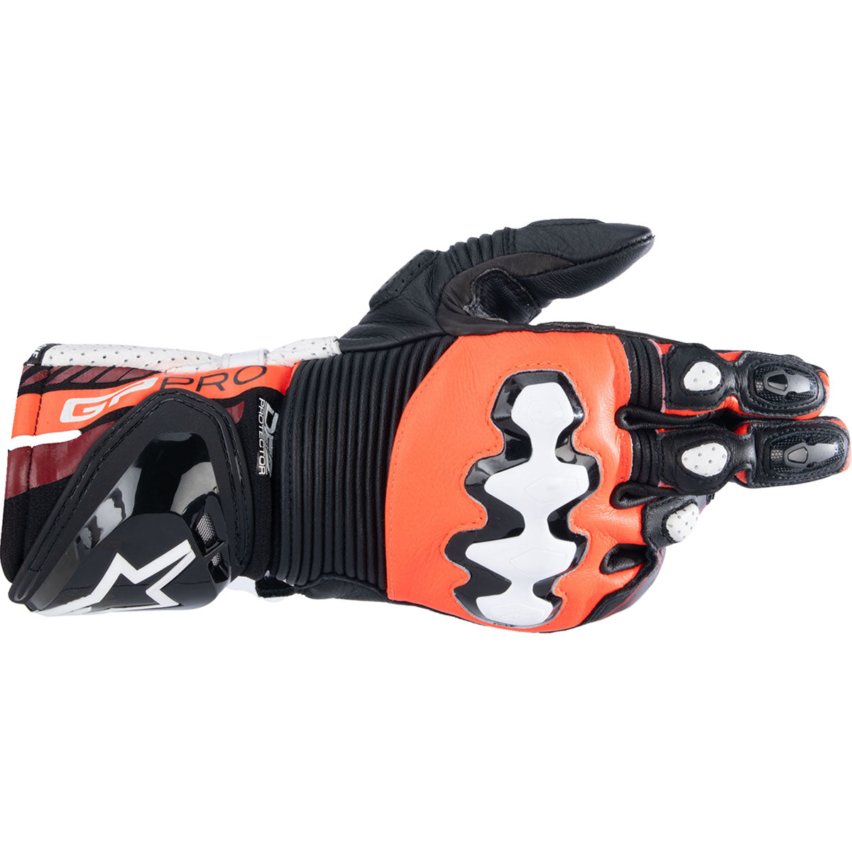 Alpinestars GP Pro R4 Gloves - Black/Fluo Red/White