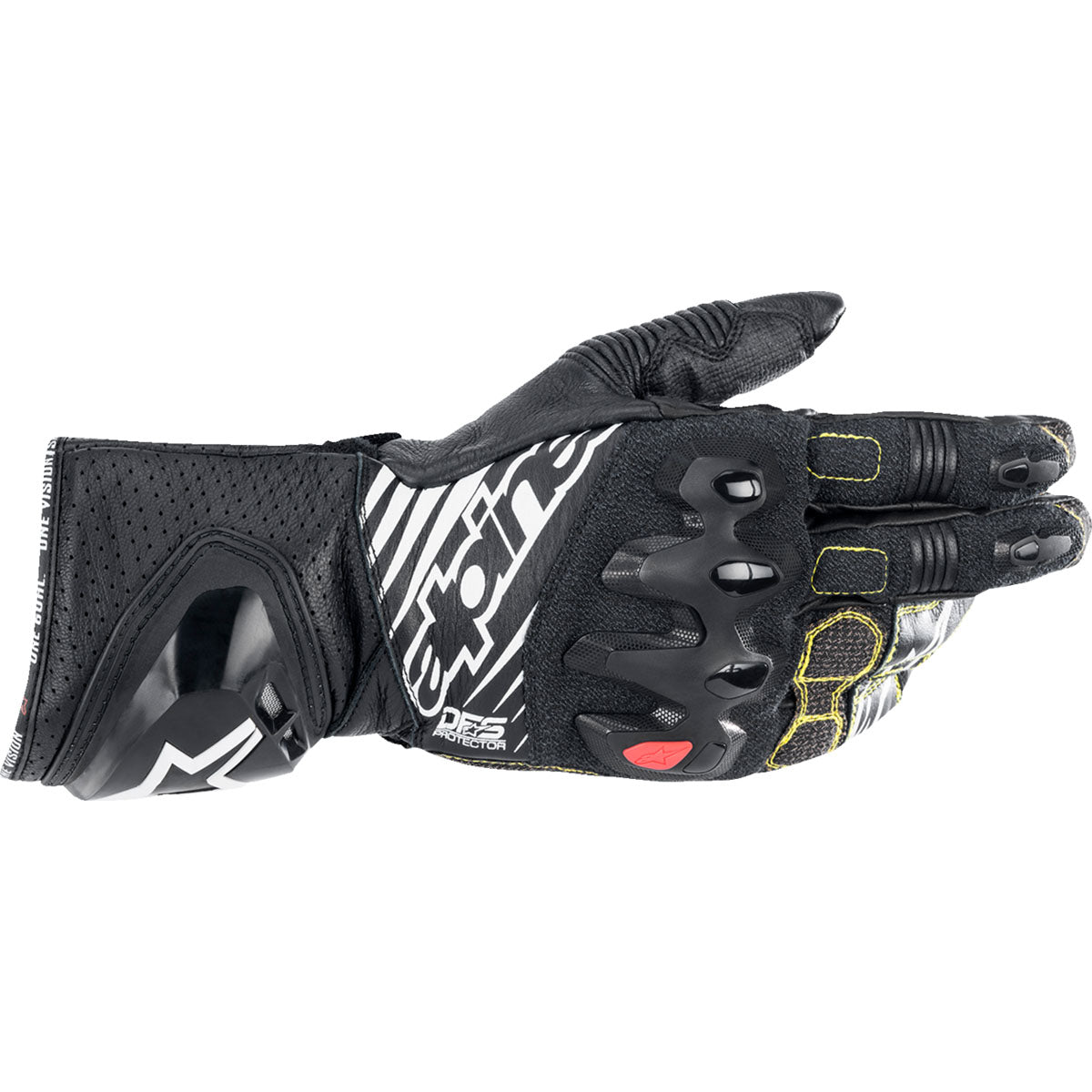 Alpinestars GP Tech v2 Gloves - Black/White