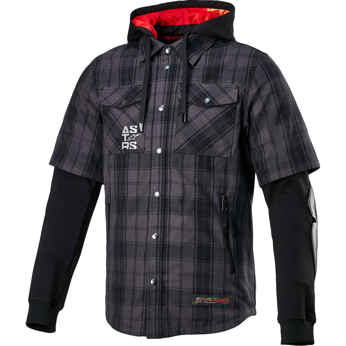 Alpinestars MO.ST.EQ Tartan Jacket - Gray/Black