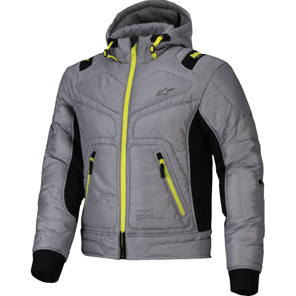 Alpinestars Mohobbs WP Jacket - Lunar Gray/Lime Punch