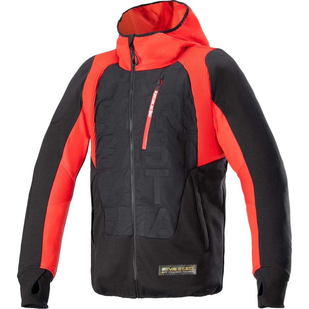 Alpinestars MSE Hybrid Hooded Jacket - Black/Red