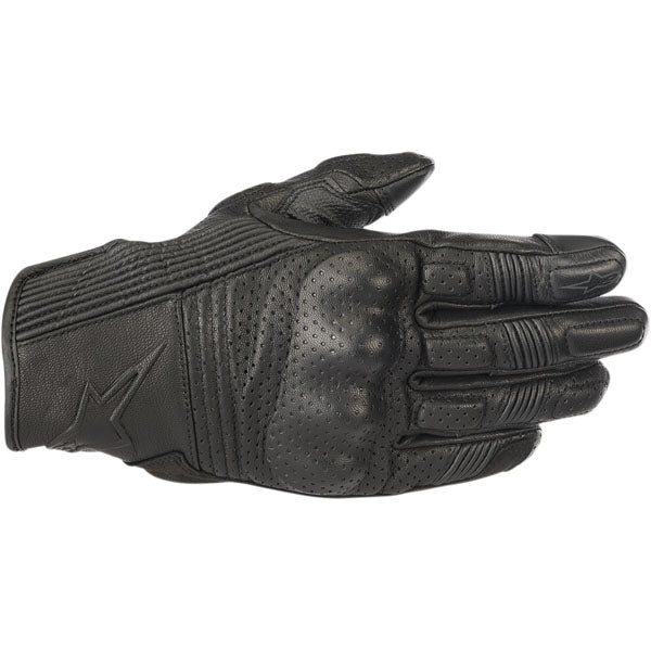 Alpinestars Mustang V2 Motorcycle Gloves - Black/Black