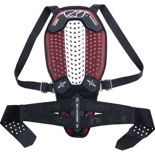 Alpinestars Nucleon Plasma Back Protector - Black/White/Red